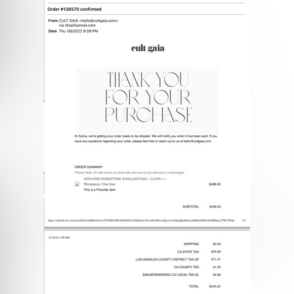 Cult Gaia Hera mini bag - Picture 7 of 7